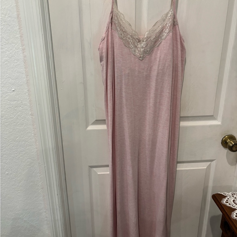 Soma Pink Lace Chemise